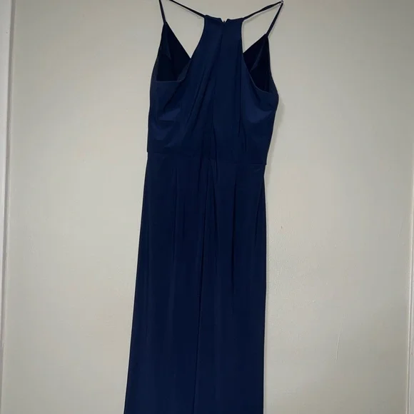 This dress is from davids bridal. It is a size 12 but can be hemmed to fit. - Picture 2 of 2